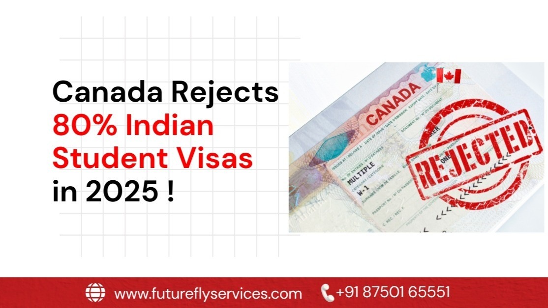 Canada Rejects 80% Indian Student Visas in 2025