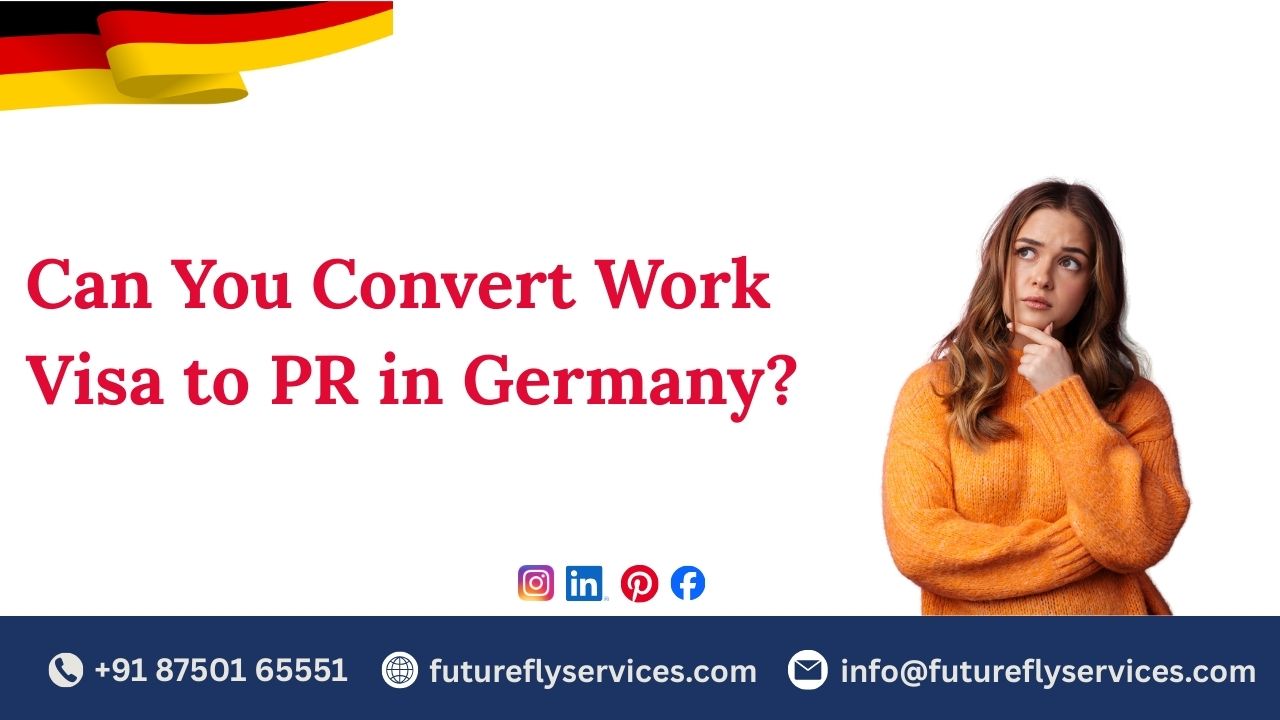Convert Germany work visa to PR